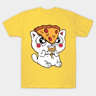 YUM YUM PIZZA CAT T-Shirt